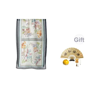 WENSLI Silk Scarves Unisex