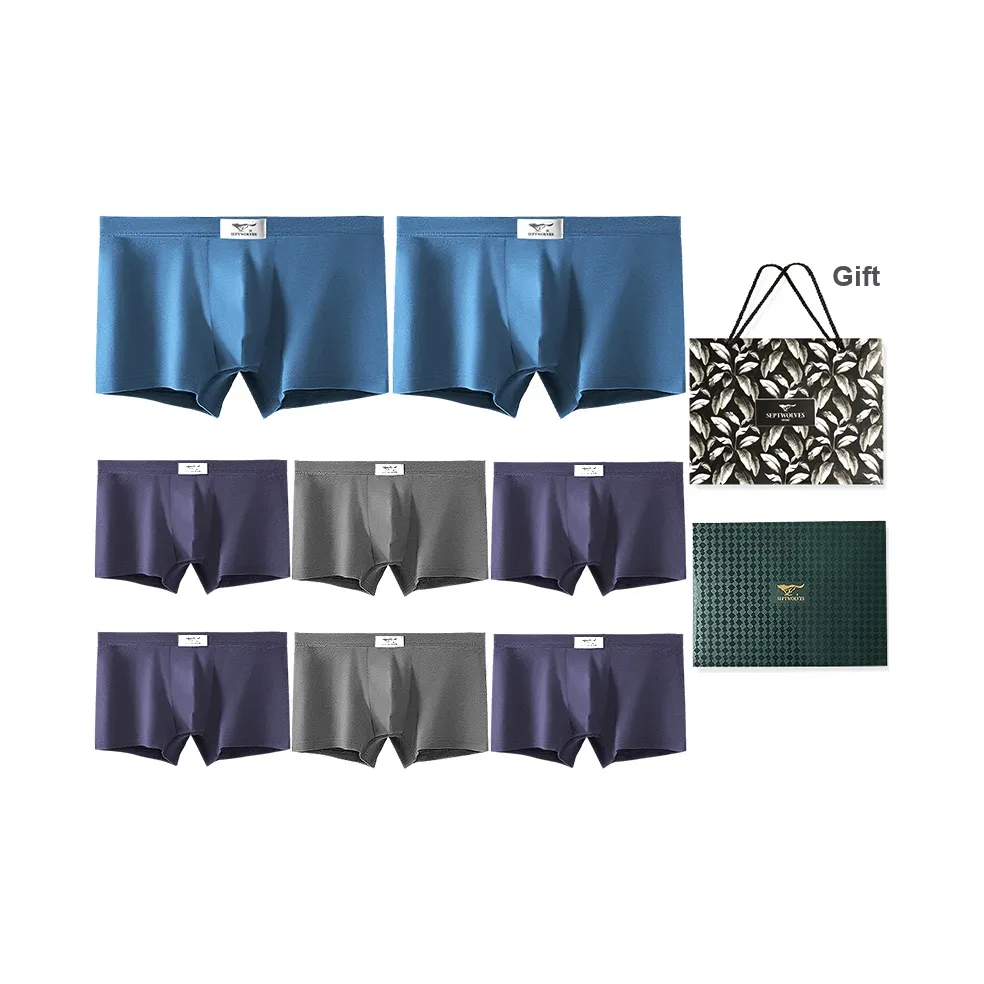 SEPTWOLVES Нижнее белье Мужской Gift Box Set + Бесплатно Shopping Bag