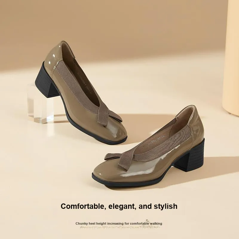 DG Casual Single Shoes 6cm Women's-4