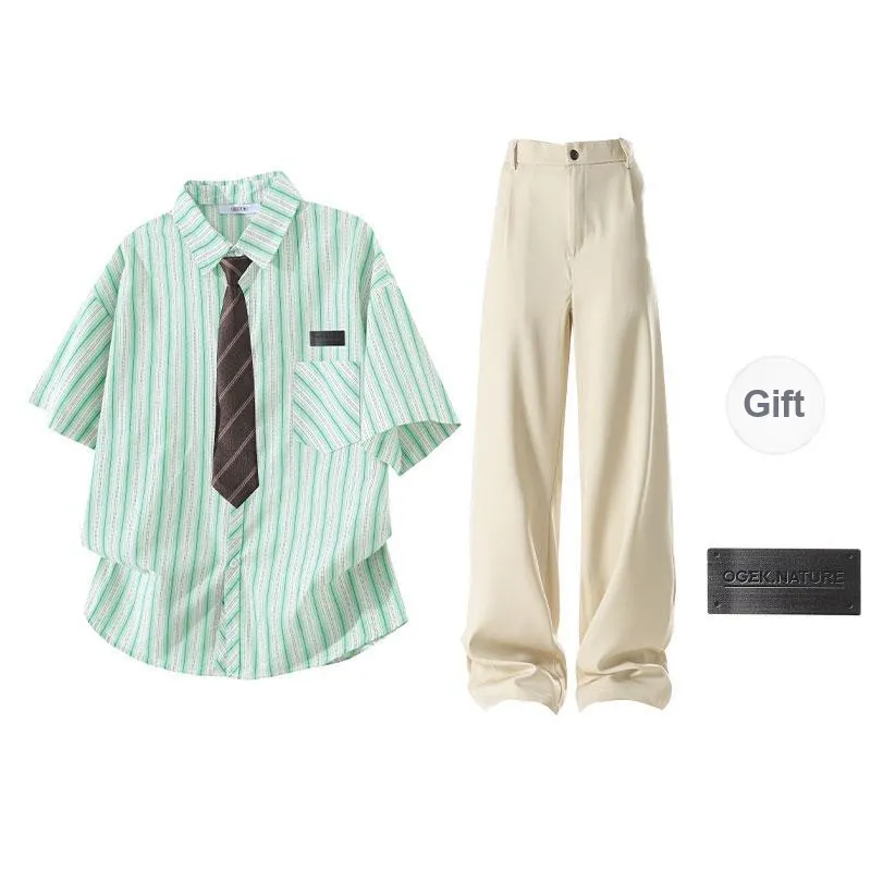 OGEK Shirt Matching Sets Unisex-15