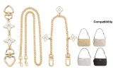 [Style 1]White Four-Leaf Clover+Four-Leaf Clover Decorative Chain+Long Chain