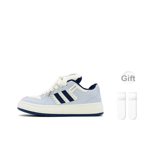 Babak Двойная полоска Пухлые туфли Покрытие Низкий топ Кроссовки для скейтбординга Женские