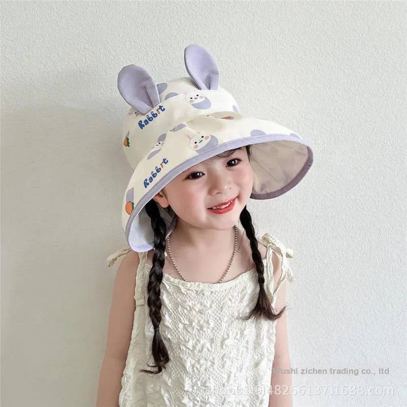 Fishing For Bears Polyester Sun Protection Hats Kids'-7