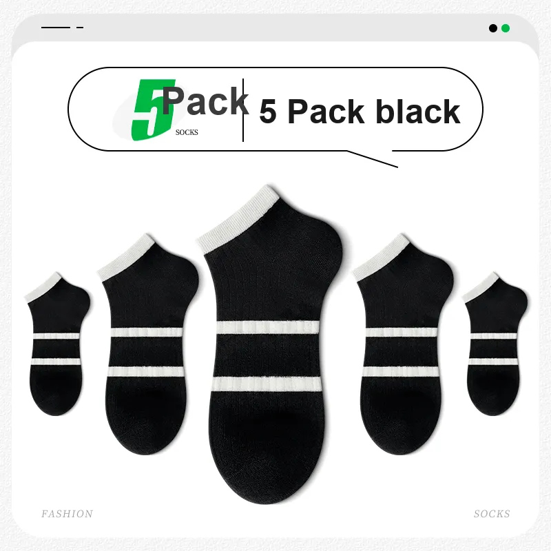 ROBINHOOD Ankle Socks Women's 5 Pack-17