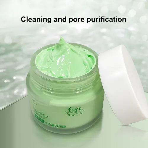 FSYR Салициловая кислота Прозрачная Маска для лица с глиной Hydrating Очищение для различных типов кожи