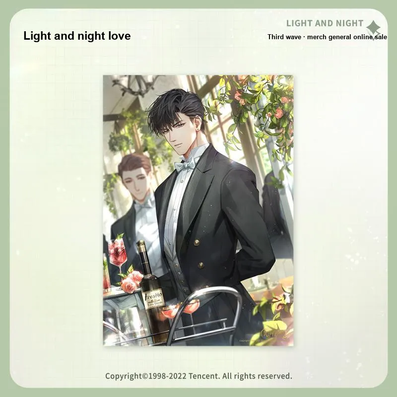 The Love Of Light And Night Character Osborn, Evan, Sariel, Jesse, Charlie Su PVC Anime / Games Posters-1