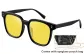 Black Frame with Yellow Lens