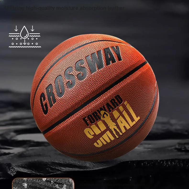 CROSSWAY PU Basketball Light Pink Size 7 Training Unisex-1
