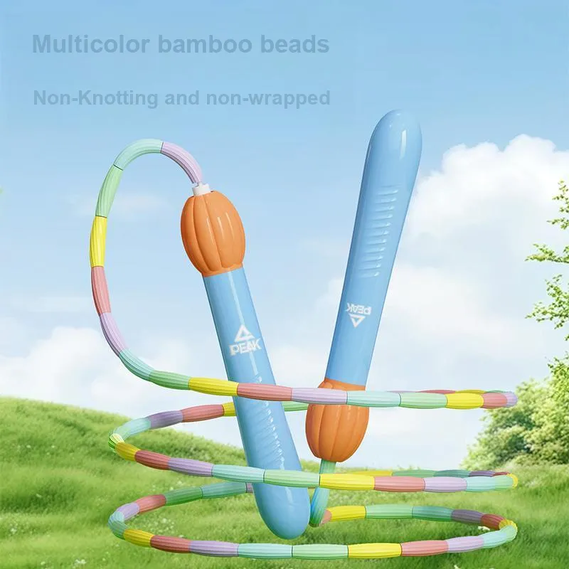 PEAK Casual Entertainment Non Countable Jump Ropes Kids Handle Material PP TPE Twine Material-4