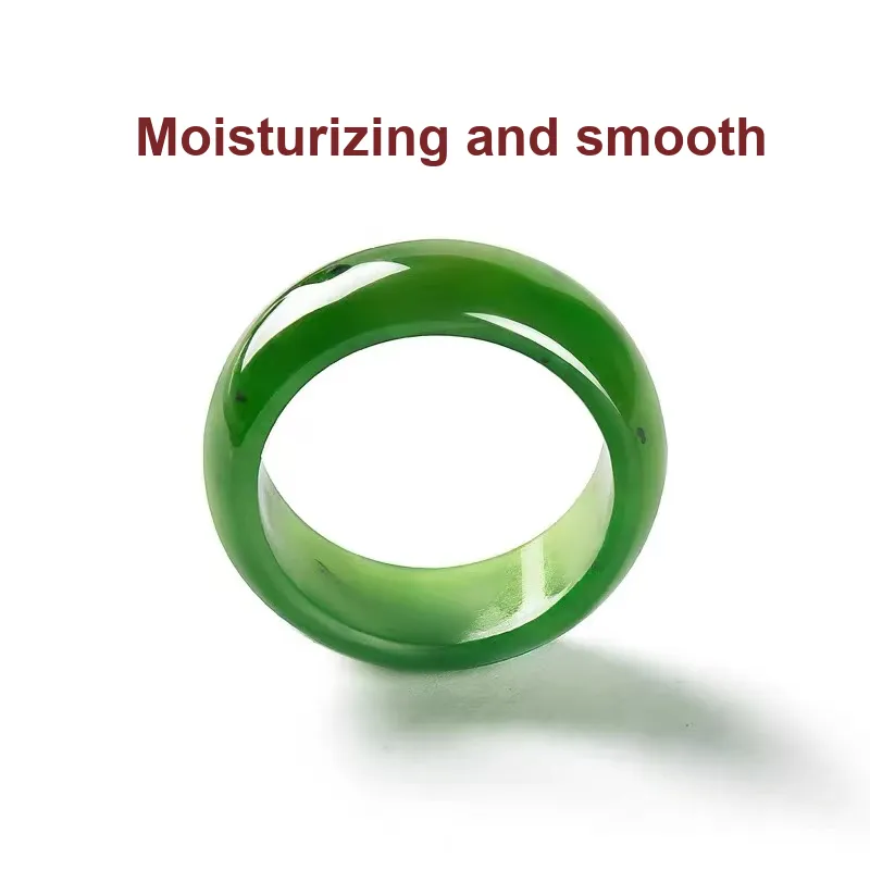 CUIYIN Hetian Jade Rings Jasper Unisex-2