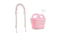 [Pink]Woven Handle Strap