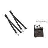 Black Leather Strap ([Adjustable 64-80cm])