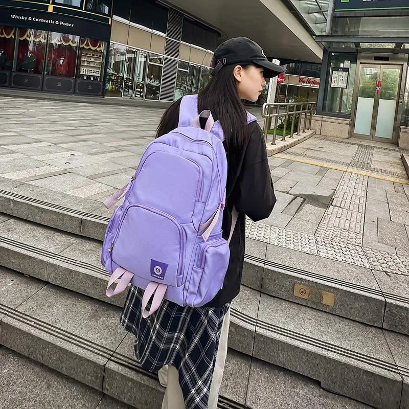URBAN FOREST Nylon Backpack Regular Unisex Multicolor-18