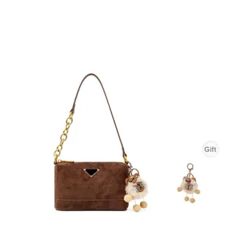 Teenmix Cow Leather Shoulder Bag, Crossbody Bag, Shoulder Bag Small Size Women's Coffee/Caramel/Dark Blue