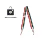 Multicolor Red Shoulder Strap 81.5-115cm