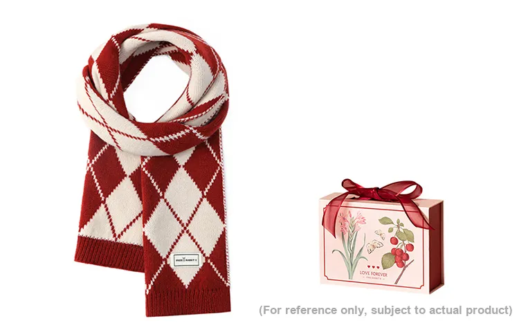 FREE RABBITⅡ Knit Scarves Unisex-5