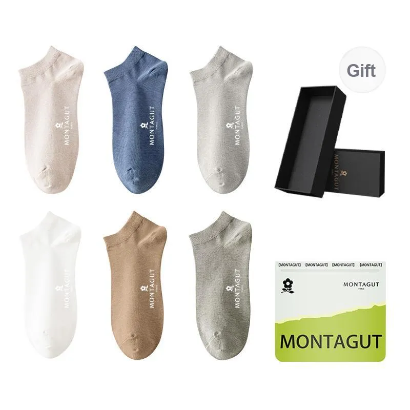 Montagut Ankle Socks Men's Box 6 Pack-40