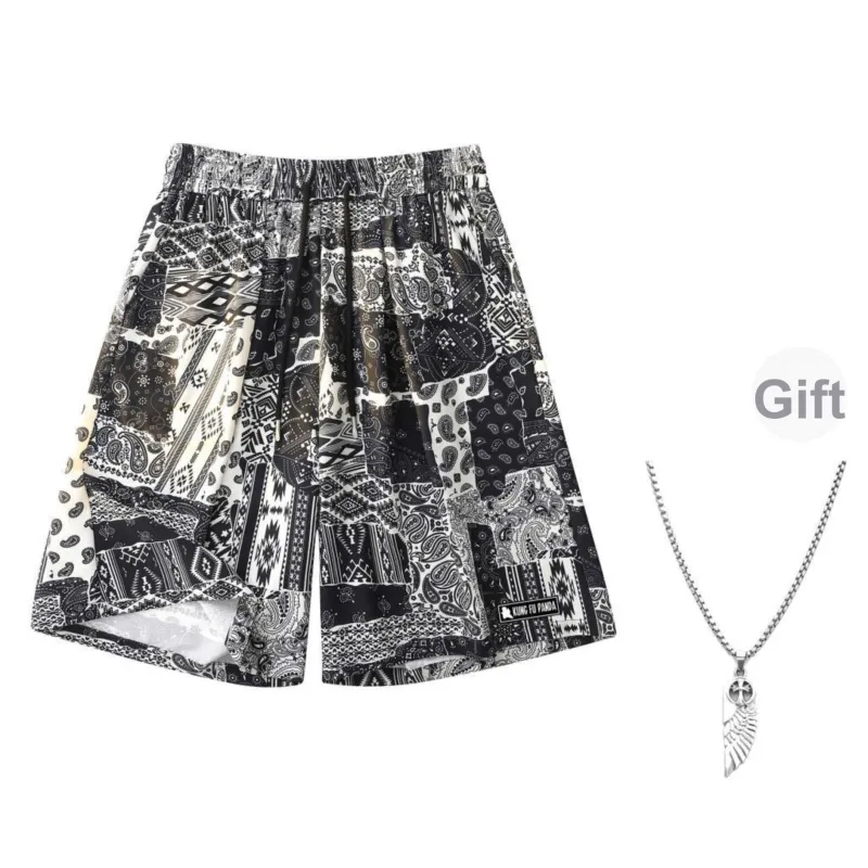 Kung Fu Panda Casual Shorts Unisex-0
