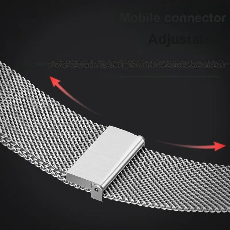 FZRT OPPO Compatibility Watch Band Metal-2