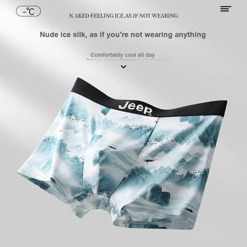 Jeep Lifestyle Underpants Men's Combo Set-1