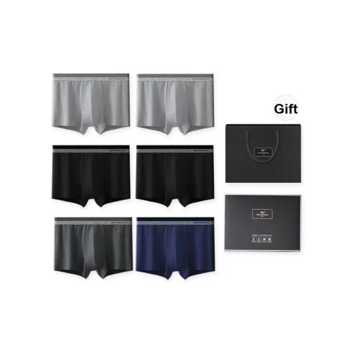 SEPTWOLVES 7A Антибактериальный Gift Box Set Смешанный цвет Мужские боксер-шорты