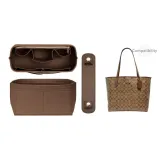City33 Dark Brown Shoulder Pad+Brown Liner
