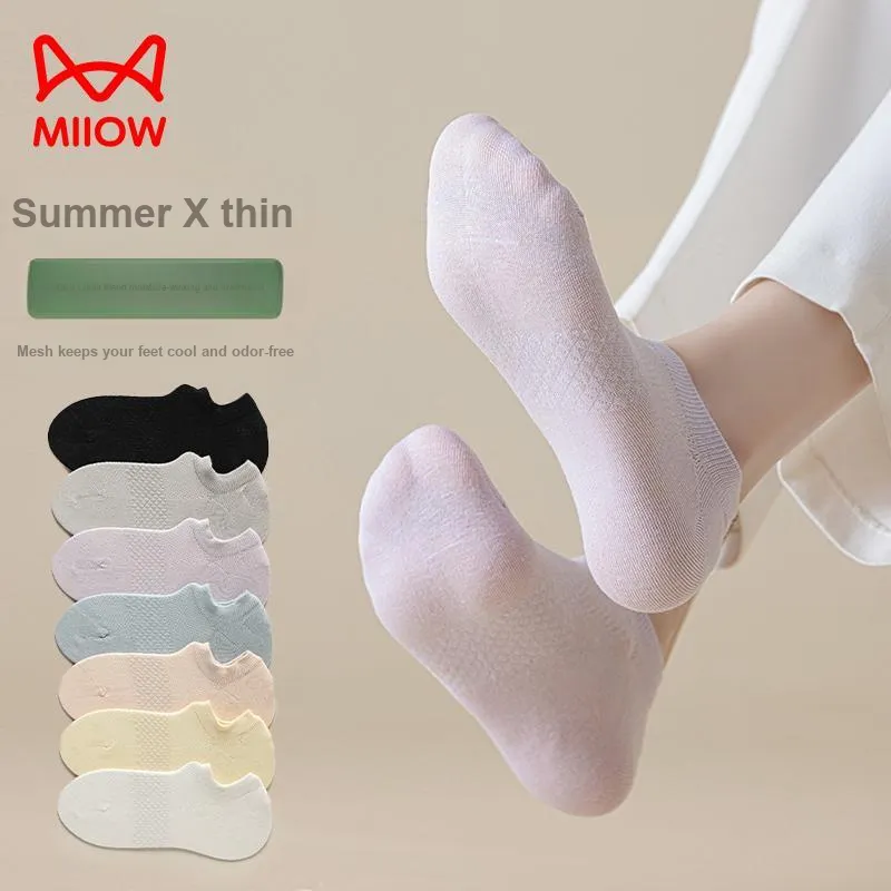 MIIOW Ankle Socks Women's 5 Pack-2
