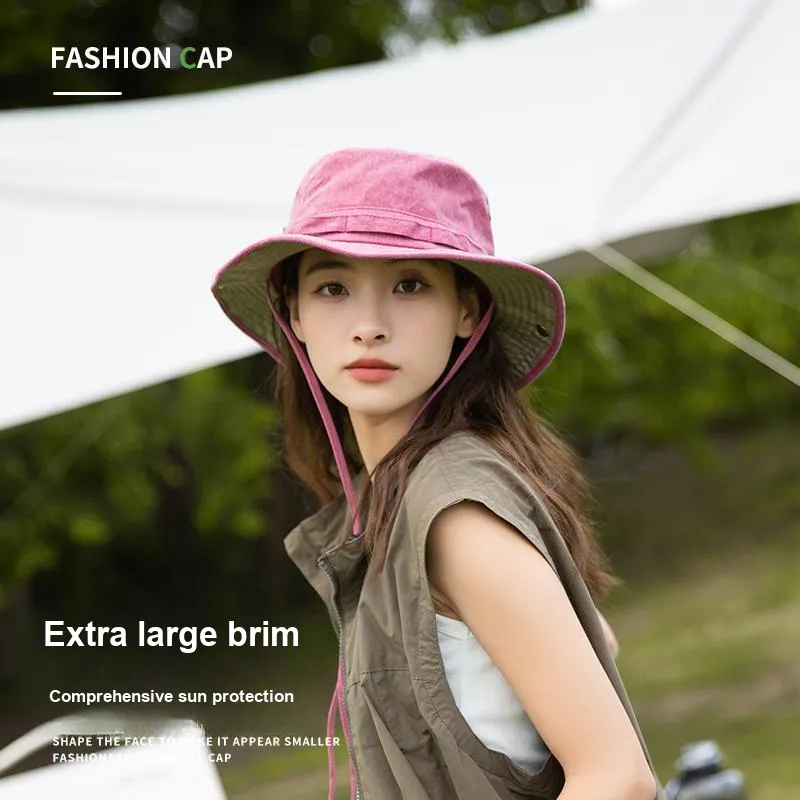 YUZHAOLIN Cotton Bucket Hats Women's-4