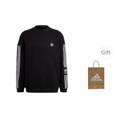 Adidas Originals Sweatshirts Unisex Black Gift Bag