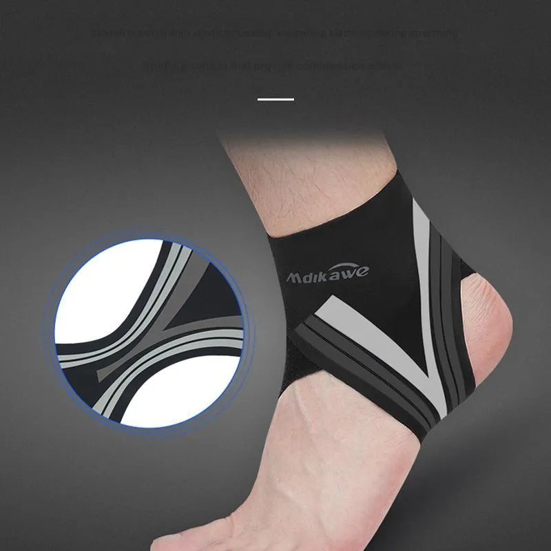 MDIKAWE Ankle Braces Soccer Basketball Running Cycling Unisex Polyamide Elastane-9