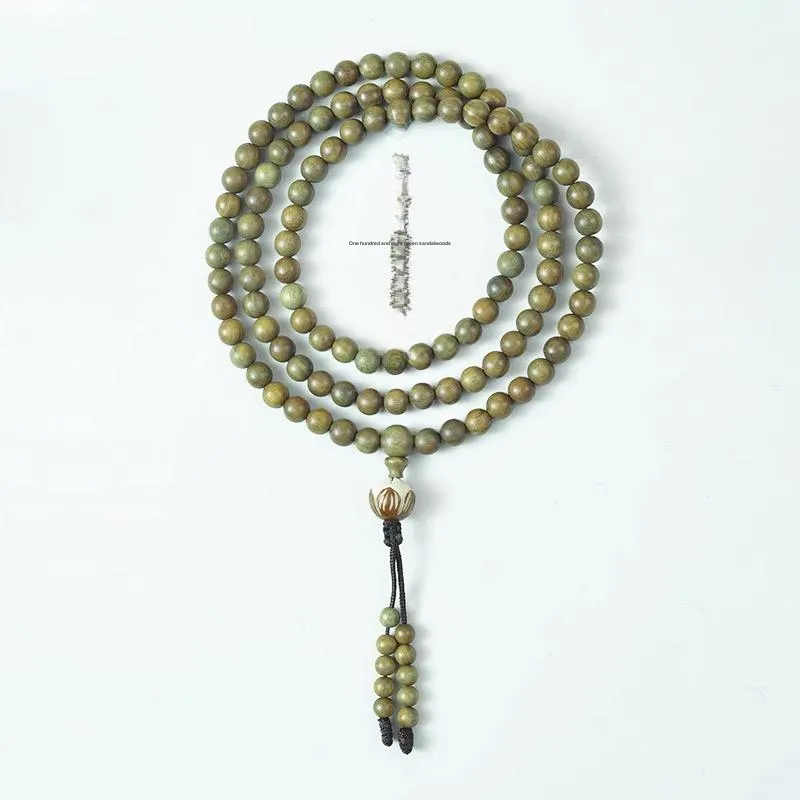 Is Here Green Sandalwood Bracelets Unisex-1