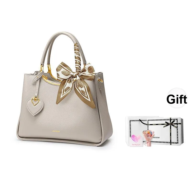 JUST STAR Artificial Leather Shoulder Bag, Crossbody Bag, Handbag Medium Size Women's Blue/Red/White-31