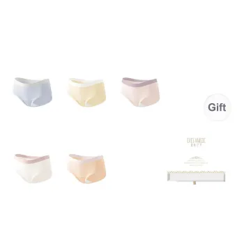 XIA.WA.ZHI.XIU Underpants Women's Shopping Bag 5 Pack
