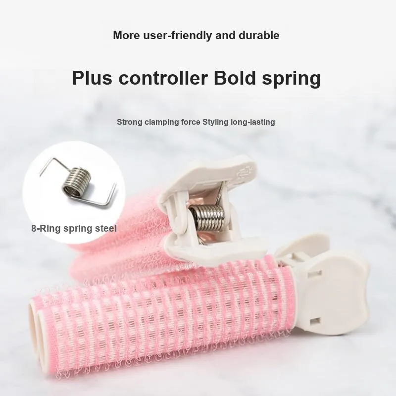 JIAOXUEFEI 3 Root Volumizing Cushion Root Curling Tubes 2 Pcs High Forehead Shaping Hair Clips Bangs Clip Curl-7