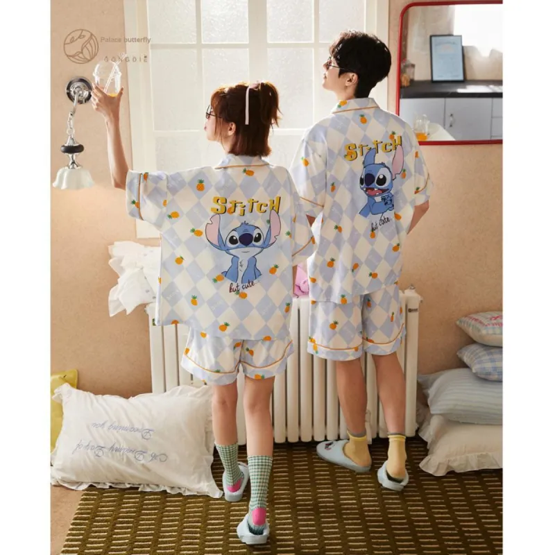 Gongdie Pajama Set Unisex Light Blue-8