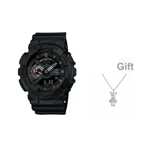 Шок Кварц Механизм Смола Ремешок Часы Унисекс Черный Циферблат