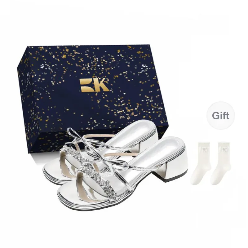 Boldi Kuki One Strap Sandals Low Heel Women's-3