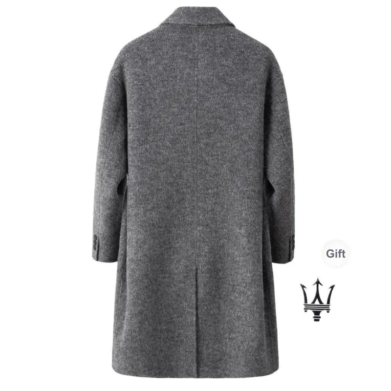 Maserati Coats Unisex Light Gray-1
