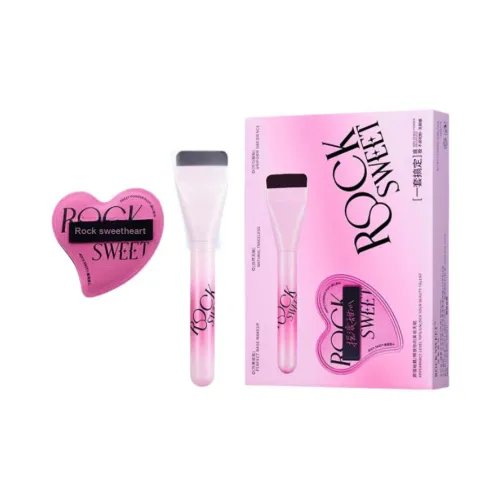 ROCK SWEET Слайд для макияжа Foundation Brush Розовый MAKE UP Инструменты