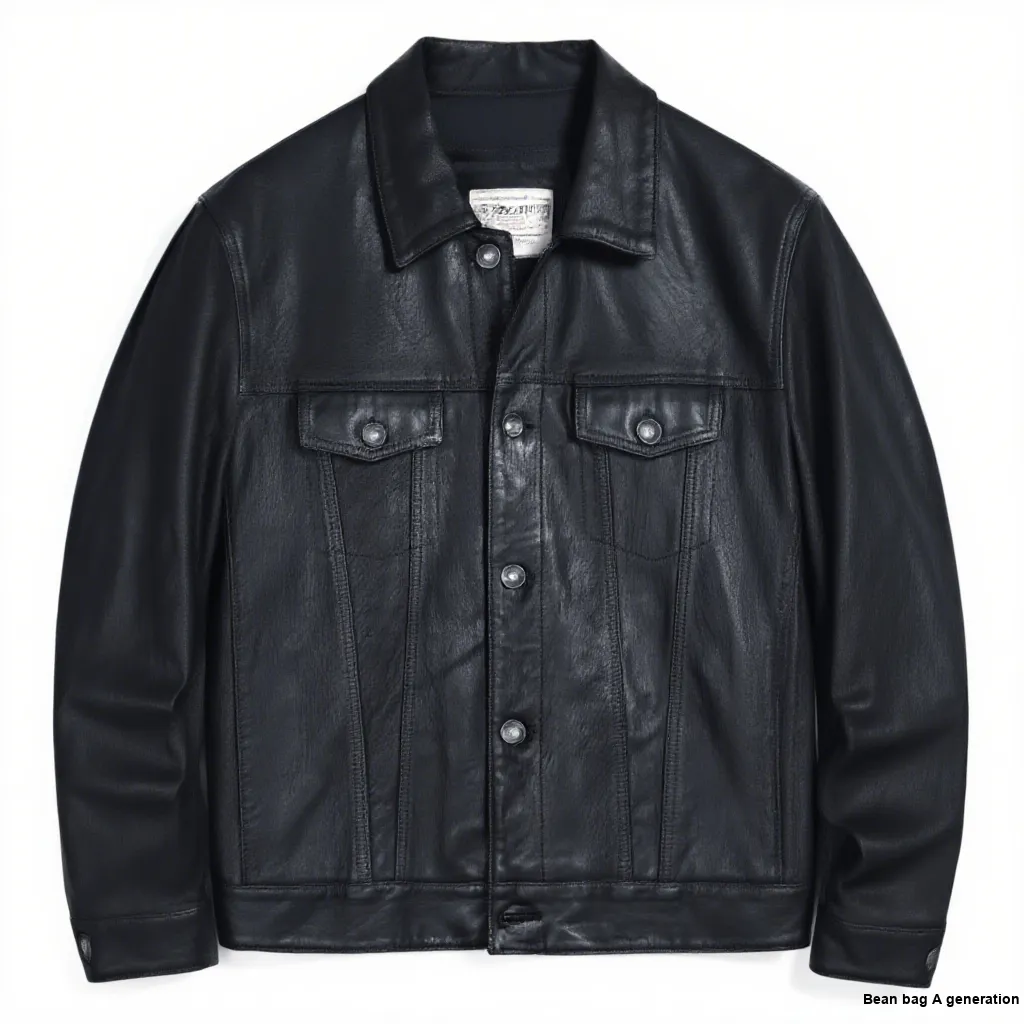 MCS Leather Jackets Men's Black