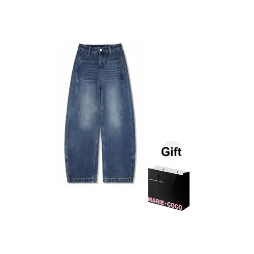 MARIE·COCO Флисовые Джинсы с Подкладкой Женские Джинсы