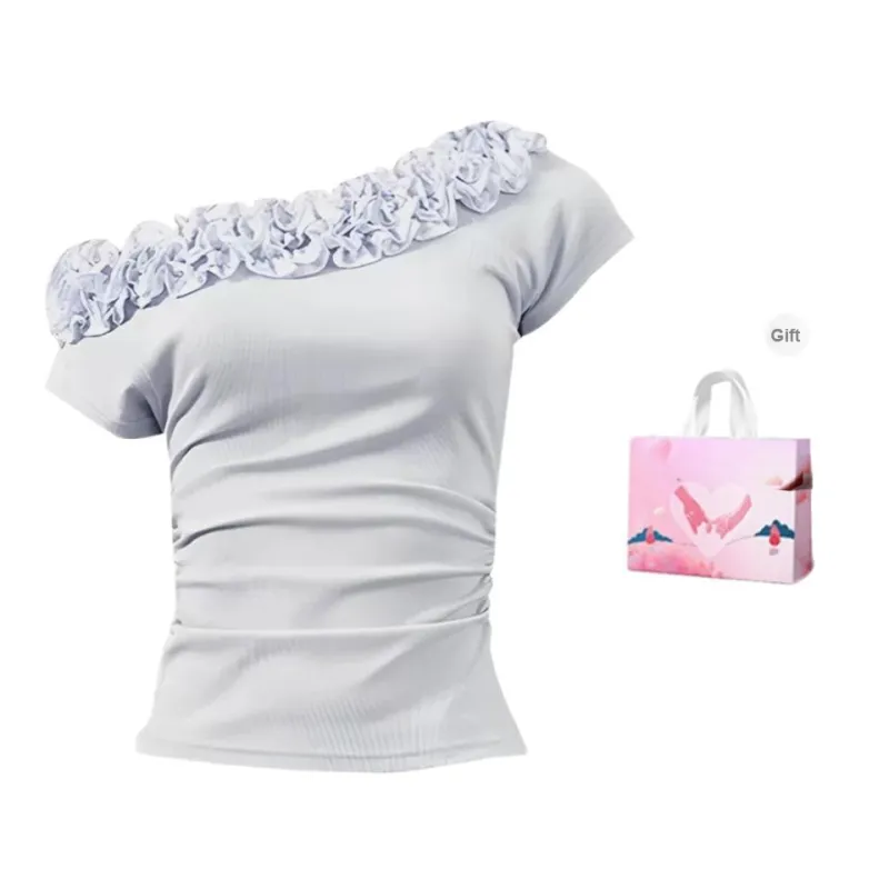 MTHE T Shirt Women's Light Blue-6