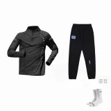 블랙+노스캐롤라이나 바지 블랙+화이트 시그니처 양말