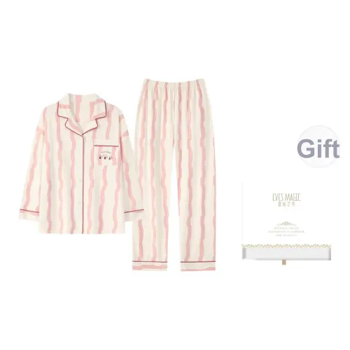 XIA.WA.ZHI.XIU Пижамный комплект женский двухкомпонентный комплект