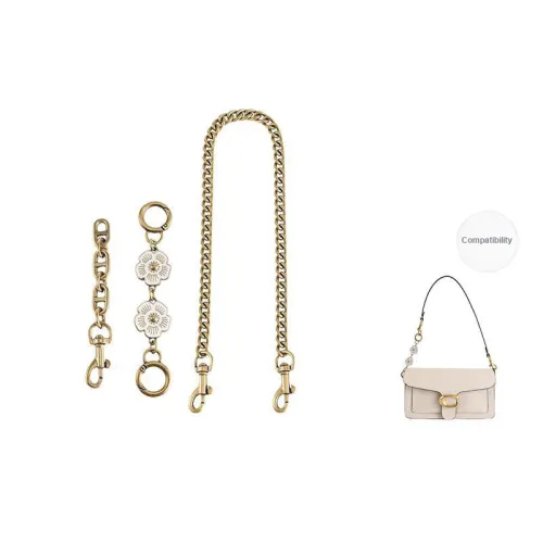 Luxury Care Artisan Workshop Faux Pearl/Iron Bag Straps Women's Antique Gold