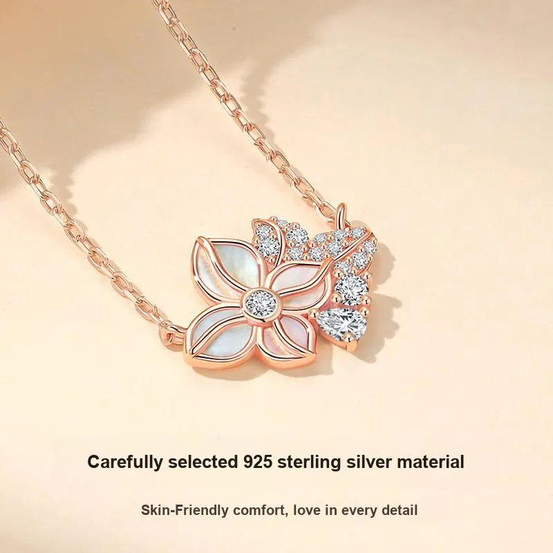 Schloney 925 Sterling Silver Necklaces Women's-2