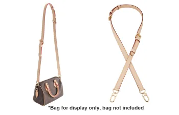 Luxury Care Artisan Workshop Vegetable Tanned Leather Bag Straps Women's Beige/Red