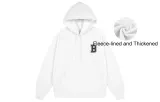 White (Thickened and Fleece-lined)