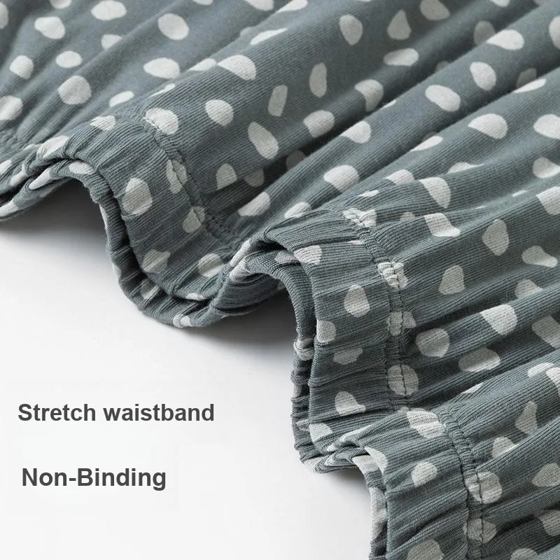 Shuya Pajama Pants Women's Gray-2