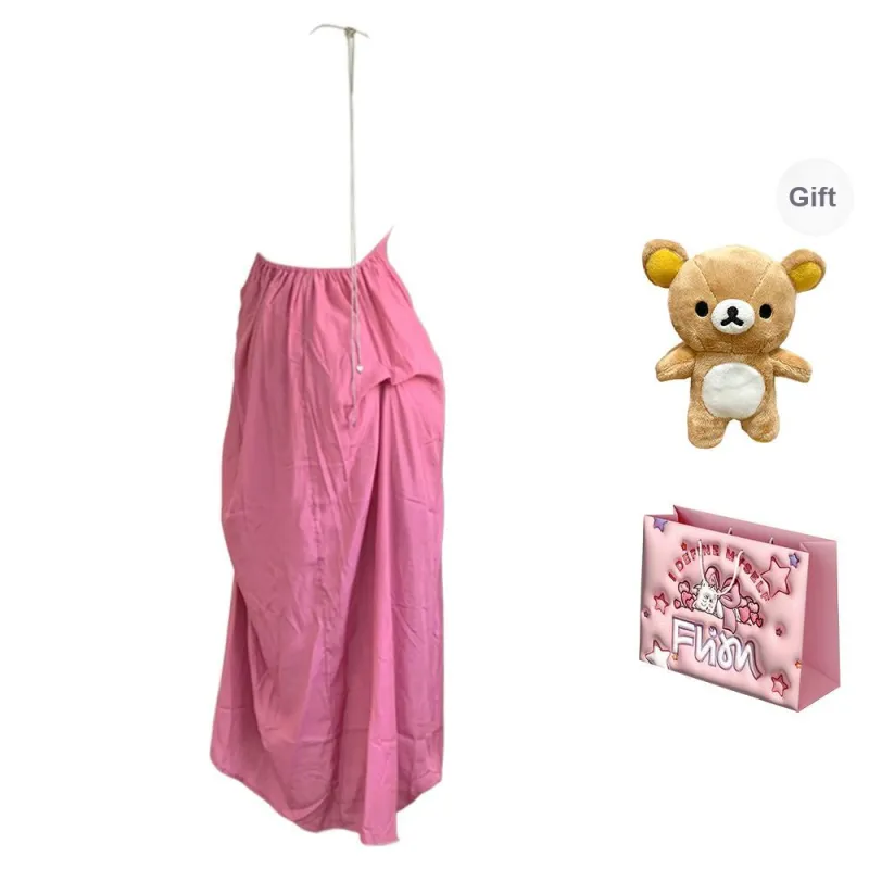FLIM Slip Dresses Women's Pink-1